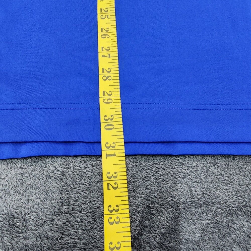 Footjoy Polo Shirt Men's Royal  Blue Short Sleeve Size L - Picture 9 of 12